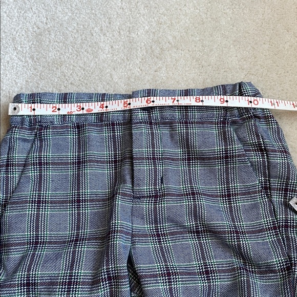 Janie and Jack Gray Plaid Jogger Dress Pants Boys Size 6 - Picture 7 of 10